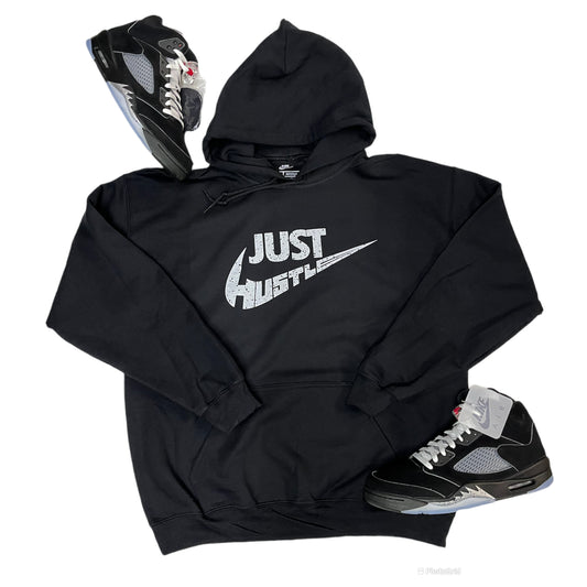 Black/Grey Speckled Hoodie